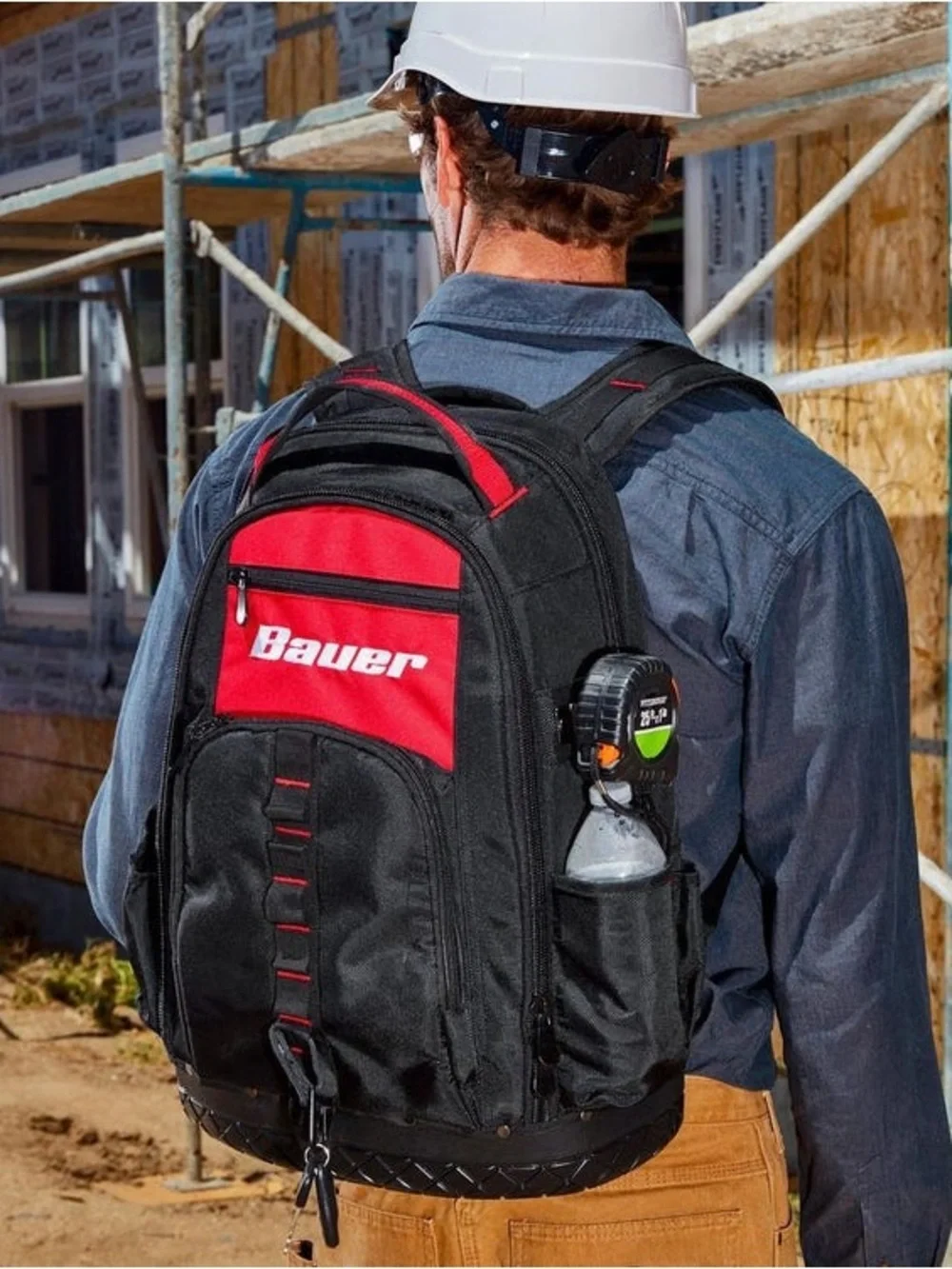 Bauer heavy duty jobsite backpack. NWOT.